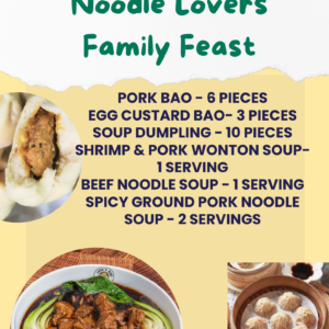 Noddle Lovers Family Feast