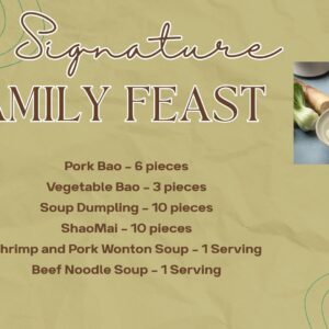 Signature Family Feast