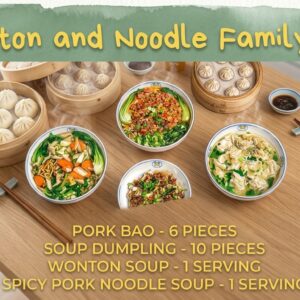 Wonton and Noodle Family Box